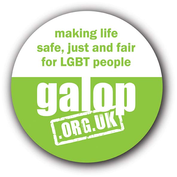 Galop – LGBT anti-violence & abuse charity logo